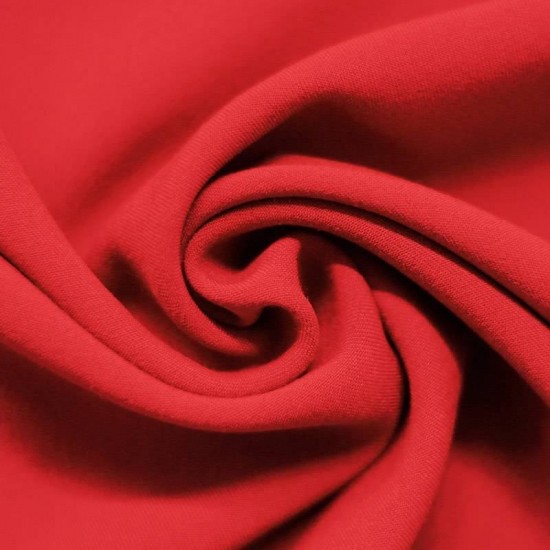 Stretch Gabardine Fabric Red Stretch Gabardine Fabric Red