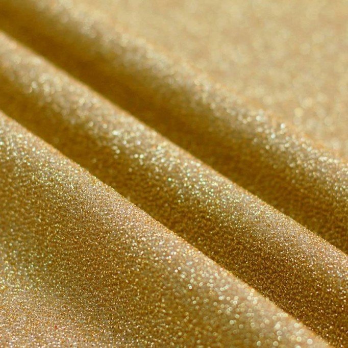 Jersey Glitter Light Gold - (Jersey Glitter Fabric)