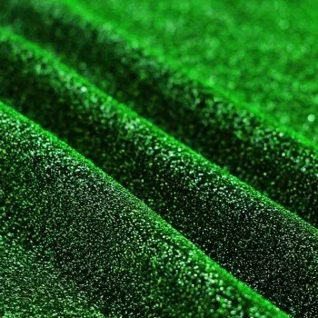 Tissu Jersey Métallisé Lurex Vert Foncé