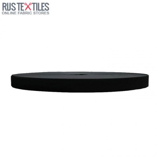 Bandelastiek 18mm Zwart Bandelastiek 18mm Zwart