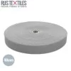 Sangle Polypropylene Gris Clair 40mm (au Mètre) 