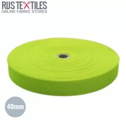 Gjord Polypropylen Lime 40mm (Metermål)  Gjord Polypropylen Lime 40mm (Metermål)