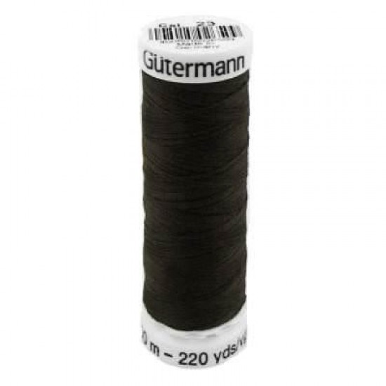 Gütermann 542 Dark Grey-Brown 200M (043) Gütermann 542 Dark Grey-Brown 200M (043)