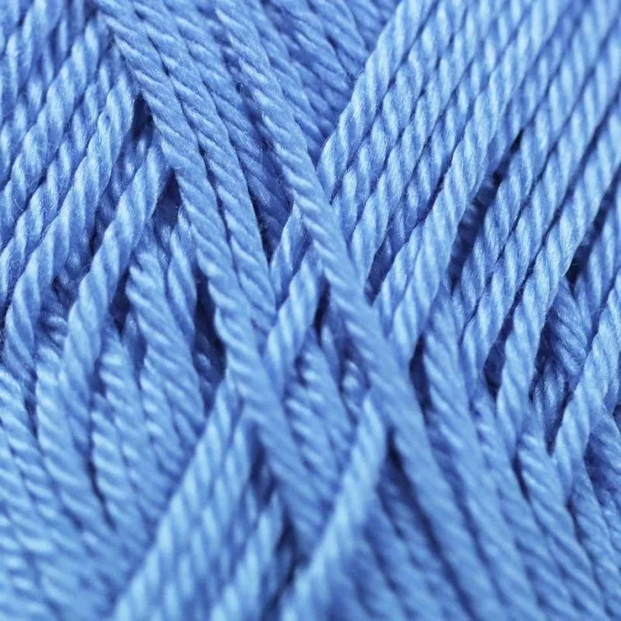 Katoenen Garen ISPE Blauw - (Katoenen Haakgarens)