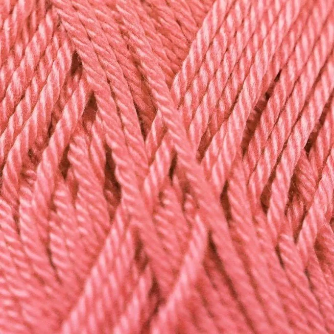 Cotton Yarn ISPE Salmon Pink - (Cotton Knitting Yarns)