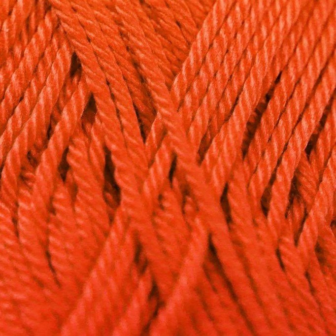 Cotton Yarn ISPE Orange - (Cotton Knitting Yarns)