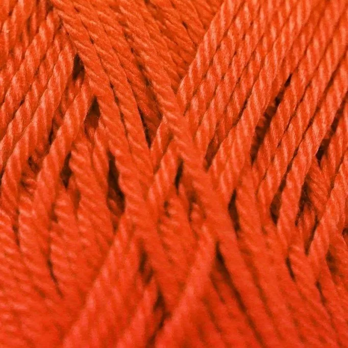 Cotton Yarn ISPE Dark Orange - (Cotton Knitting Yarns)
