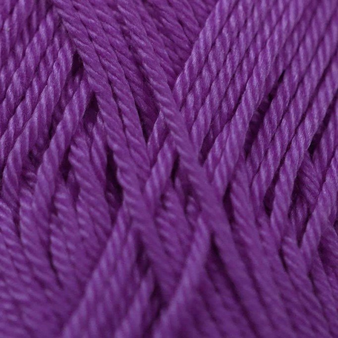Fils à Tricoter De Coton ISPE Violet - (Fils En Coton)