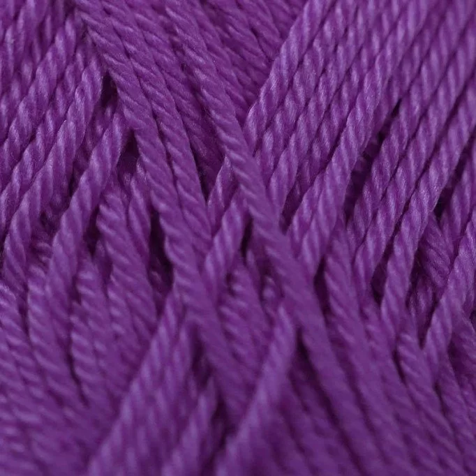 Fils à Tricoter De Coton ISPE Violet - (Fils En Coton)