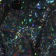 Hologram Fabric Leaf Black Hologram Fabric Leaf Black