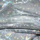 Hologram Fabric Leaf White Hologram Fabric Leaf White