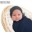 Baby Musselin Stof Navy - (Dekorationsstoffer)