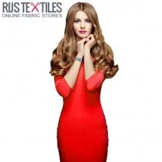 Interlock Jersey Katoen Rood Interlock Jersey Katoen Rood