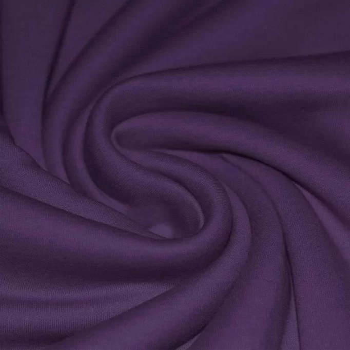 Interlock Jersey Di Cotone Viola - (Interlock Jersey Di Cotone)