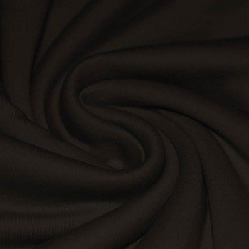 Interlockjersey 100% Cotton Black