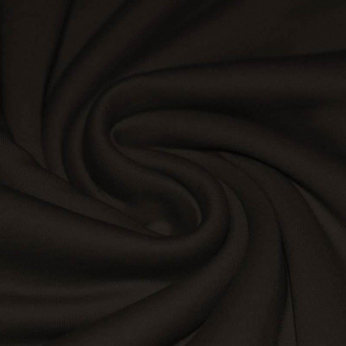 Interlock Jersey Di Cotone Nero - (Interlock Jersey Di Cotone)