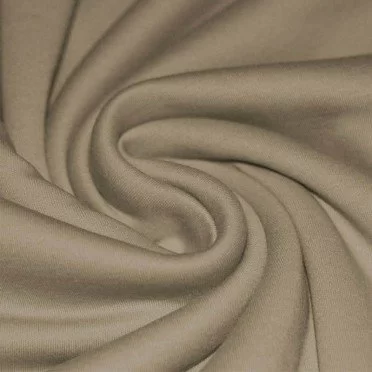 Interlock Jersey Di Cotone Beige Scuro - (Interlock Jersey Di Cotone)