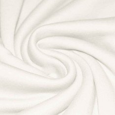 Interlockjersey 100% Baumwolle Ecru 