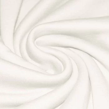 Interlock Jersey Katoen Ecru Interlock Jersey Katoen Ecru