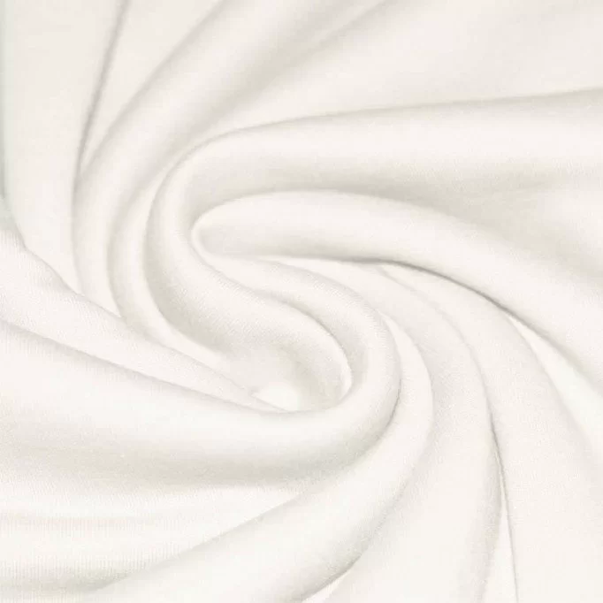 Tissu Interlock 100% Coton Écru  - (Tissu Interlock 100% Coton)