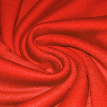 Interlockjersey 100% Cotton Red