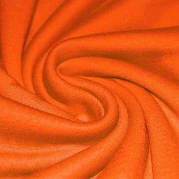 Interlock Jersey Katoen Oranje Interlock Jersey Katoen Oranje