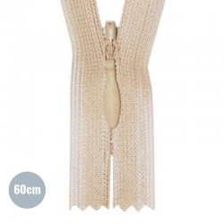 Invisible Zipper Beige (573) YKK 60CM Not Divisible