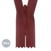 Invisible Zipper Bordeaux (527) YKK 20CM Not Divisible