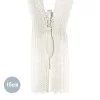 Invisible Zipper Ecru (841) YKK 15CM Not Divisible