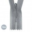 Invisible Zipper Grey (577) 15CM YKK Invisible Zipper Grey YKK 15CM Not Divisible - (Invisible Zippers YKK)