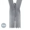 Invisible Zipper Grey YKK (577) 25CM Not Divisible