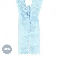 Invisible Zipper Light Blue (542) YKK 60CM Not Divisible