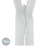 Invisible Zipper Light Grey (576) YKK 15CM Not Divisible