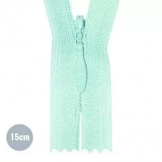 Verdecktem Reißverschluss Mint (533) YKK 15CM Nicht Teilbar
