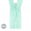 Invisible Zipper Mint (533) 20CM YKK Not Divisible Invisible Zipper Mint YKK 20CM Not Divisible - (Invisible Zippers YKK)