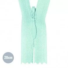 Zamek Błyskawiczny Kryty Mięta (533) YKK 20CM Not Divisible