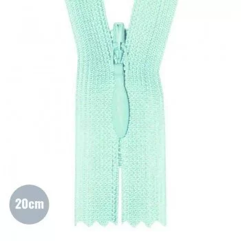 Cerniera Lampo Invisibile Menta (533) YKK 20CM Non Separabile Cerniera Lampo Invisibile Menta (533) YKK 20CM Non Separabile