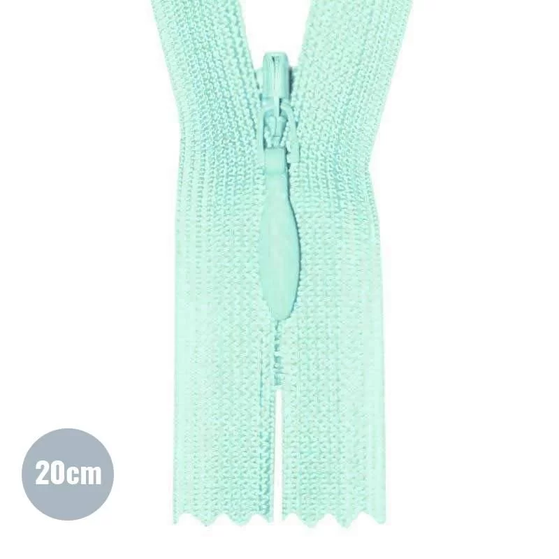 Blinde Rits Mint (533) 20CM YKK Niet Deelbaar