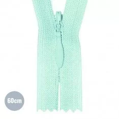 Invisible Zipper Mint (533) YKK 60CM Not Divisible