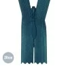 Invisible Zipper Petrol (908) YKK 20CM Not Divisible