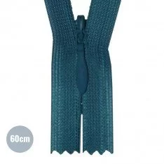 Invisible Zipper Petrol (908) YKK 60CM Not Divisible