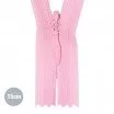 Invisible Zipper Pink (512) 15CM YKK Not Divisible Invisible Zipper Pink YKK 15CM Not Divisible - (Invisible Zippers YKK)
