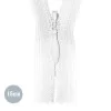 Cerniera Lampo Invisibile Bianco (501) YKK 15CM Non Separabile