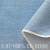 Tessuto Jeans Di Cotone 8-OZ Blu Chiaro