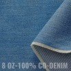 Jeans Stof Katoen 8-OZ Blauw - (Jeans Stoffen Katoen)