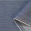 Denim Fabric 2mm Stripes Stretch 10-OZ Dark Blue