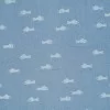 Tessuto Jeans Stretch - Pesce Blu Chiaro