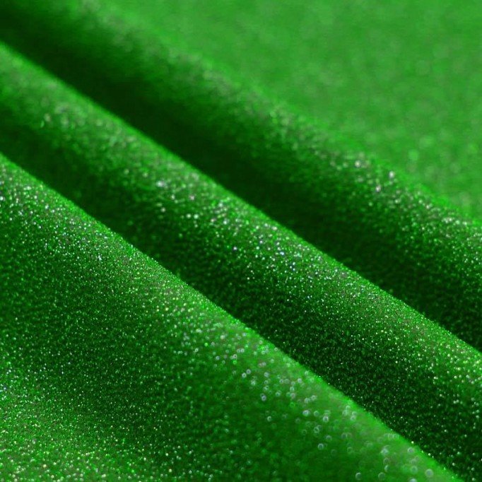 Jersey Scintillement Vert - (Tissu Jersey Scintillement )
