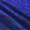 Lightweight Lurex Glitter Jersey Fabric Dark Cobalt