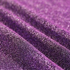 Lightweight Lurex Glitter Jersey Fabric Dark Lilac